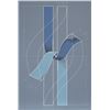 Image 1 : Lennart Nystrom, Grey (Two Ribbons), Serigraph