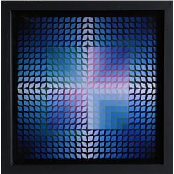 Victor Vasarely, untitled 6 from Progressions, Print