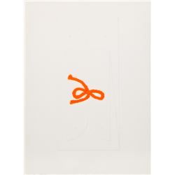 Omar Rayo, Gift, Intaglio with collage