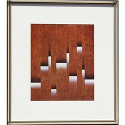 Herbert Bayer, Exfoliation, Offset Lithograph