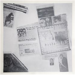 Robert Rauschenberg, Features from Currents, #57, Hand-Printed Silkscreen