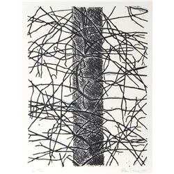 Alan Turner, Pine Cut Down, A, Lithograph