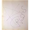 Image 2 : Salvador Dali, Dali by Max Gerard (Crisis), Autographed Book with Ink Drawing