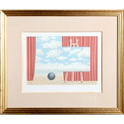 Rene Magritte, Les Enfants Trouves: la Traversee Difficile, Lithograph