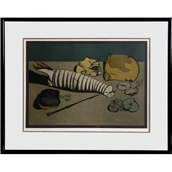 Mihail Chemiakin, Nature Morte, Lithograph