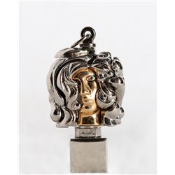 Miguel Berrocal, Micheline X (Opus 139), Chrome Plated Brass sculpture