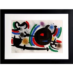 Joan Miro, Lithograph X, Lithograph