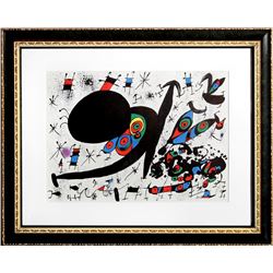 Joan Miro, Homenatge a Joan Prats from Indelible Miro, Offset Lithograph