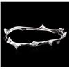 Image 1 : 0.32 ctw Diamond Bracelet - 14KT White Gold