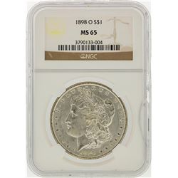 1898-O NGC MS65 Morgan Silver Dollar