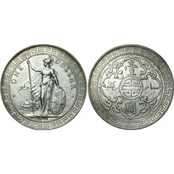 1911-B Great Britain Trade Dollar - EF