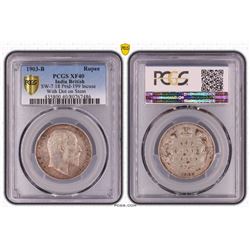 1903-B India British Rupee - PCGS XF40