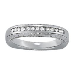 14kt gold 7.03 gram Wedding Bands/Channel Set