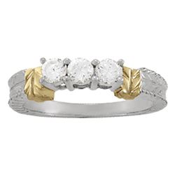 14kt gold 4.4 gram Wedding Bands/Prong Set
