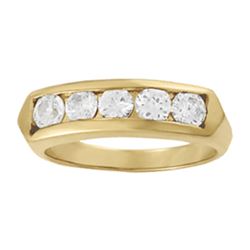 14kt gold 5.42 gram Wedding Bands/Channel Set