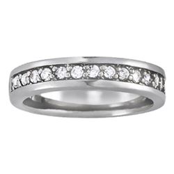14kt gold 6.01 gram Wedding Bands/Channel Set