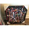 Image 8 : 8 ORIGINAL OIL ON CANVAS PAINTINGS OF ABSTRACT AND NATURE IMAGES