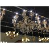 Image 2 : ORNATE, METAL 12 LAMP CHANDELIER, RETAIL PRICE: $6,000 (37030-12 +2)