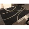 Image 1 : APPROX. 4' X 8' GREY PATTERN AREA RUG