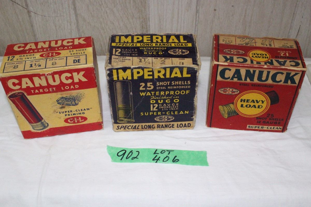 Three Collector Shell Boxes