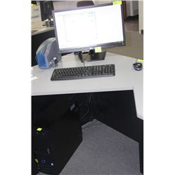 LG 2-500GB WINDOWS 10 COMPUTER WITH MONITOR