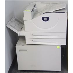 XEROX PHASER 5550 PRINTER & CABINET