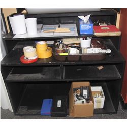 OFFICE SUPPLIES, TAPE, AIR BRUSH, AND MISC