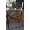 Image 1 : LARGE MATRIX FLOOR FAN, SMALL FAN & STEREO