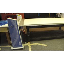 SEAL 54 EL LAMINATOR WITH 2 WORK/CUTTING TABLES