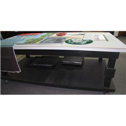 LARGE WORKING/CUTTING TABLE ON WHEELS