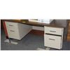 Image 1 : METAL DOUBLE PEDESTAL DESK