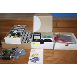 LOT OF ASSORTED SOFTWARE, INK CARTRIDGES, PARTS &