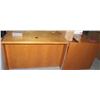 Image 1 : WOOD DESK WITH SIDE DESK
