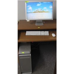 POWER MAC G5 QUAD WITH 8GB DESKTOP CPU, 23"