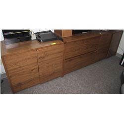 MATCHING CREDENZA AND CABINET