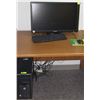 Image 1 : DELL OPTIPLEX GX620 COMPUTER WITH 27" MONITOR,