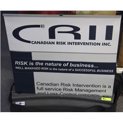 RETRACTABLE BANNER STAND