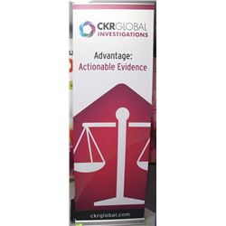 RETRACTABLE BANNER STAND