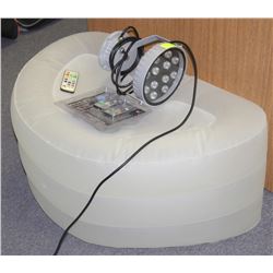 AIR INFLATABLE CHAIR WITH LED REMOTE LIGHTS