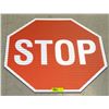 Image 1 : ALUMINUM STOP SIGN