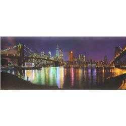20FT BACKLIT PANORAMIC HLINE DISPLAY OF BROOKLYN