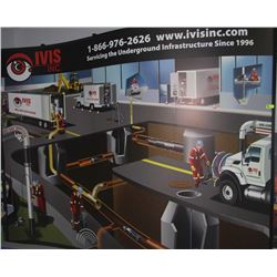 COMPLETE ABEX WAVE POP UP DISPLAY