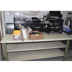 SHIPPING DESK AND CONTENTS