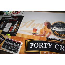 LOT OF BEER & OTHER ADVERT DECALS