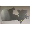 Image 1 : ALUMINUM MAP OF CANADA