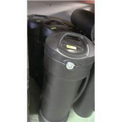 LOT OF 3 HARD PLASTIC CASES ON WHEELS