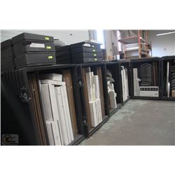 6 LARGE SHIPPING CONTAINERS WITH ISLAND