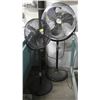 Image 1 : LOT OF 2 ALUMINUM FANS