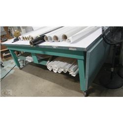 EXPANDABLE WOOD CUTTING TABLE