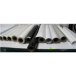 LOT OF 13 ROLLS OF MISC PRINTING FILM
